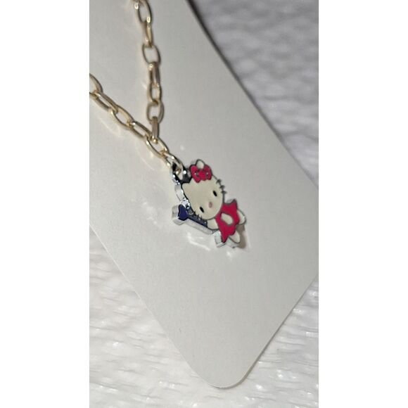 A Hello Kitty Chain Charm Bracelet Silver Tone Collectible Japanese Culture - Picture 6 of 6